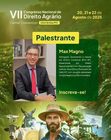 Diretor da OAB-MT ministra palestra durante Congresso Nacional, em Minas Gerais | Notícia