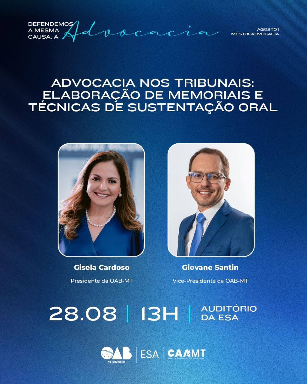 OAB-MT encerra programação em Cuiabá com ciclo de palestras e lançamento de livros jurídicos | Notícia