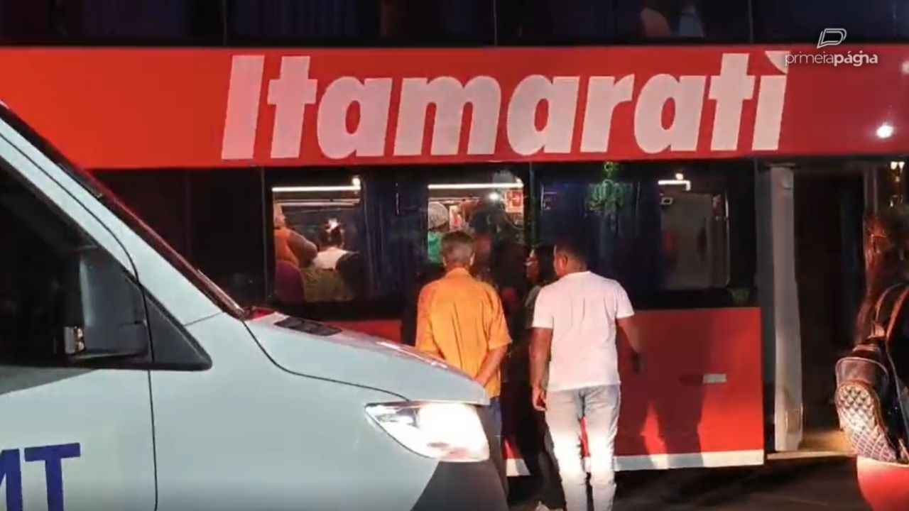grávida dá à luz a bebê dentro de ônibus em MT