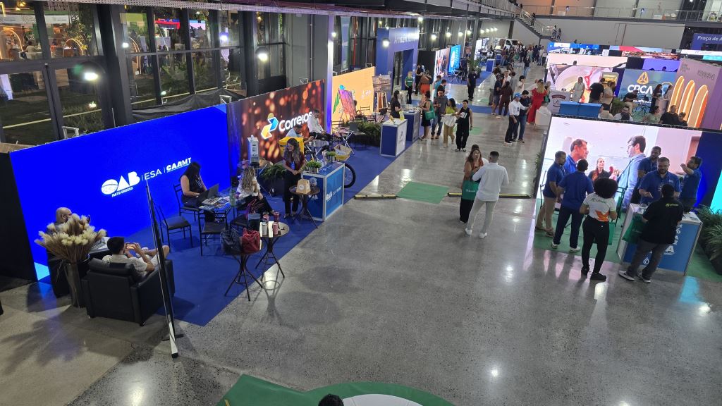 Produtos e serviços da OAB-MT são disponibilizados durante feira no Centro de Eventos do Pantanal | Notícia