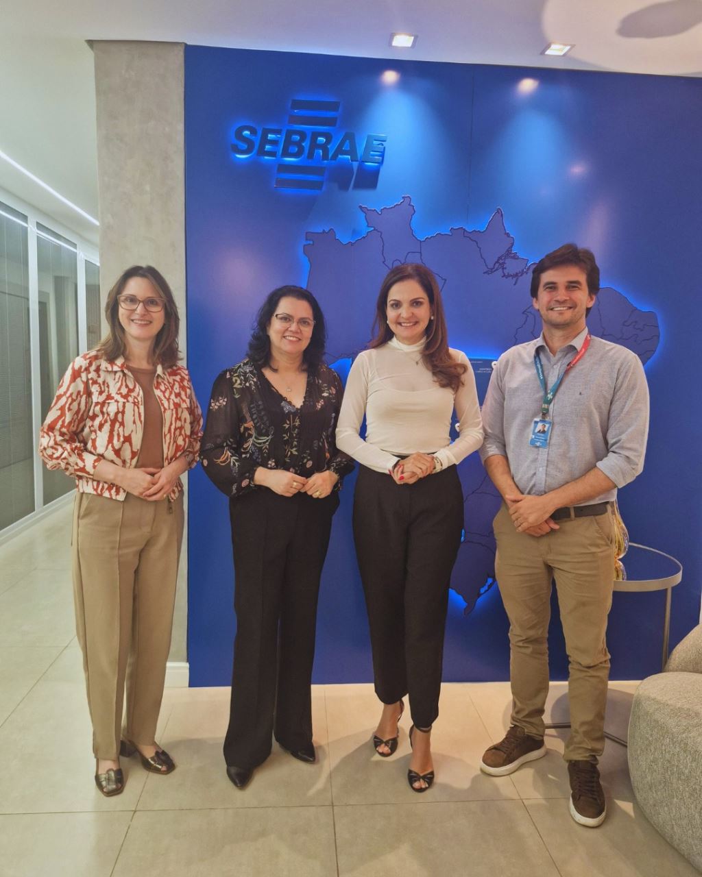 Gisela Cardoso é recebida no Sebrae para fortalecer projetos de apoio a mulheres | Notícia
