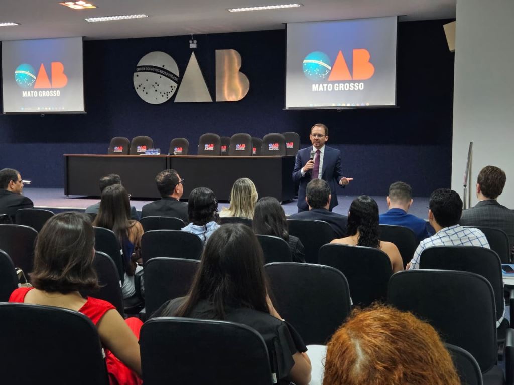 Tangará abre curso de iniciação à profissão com palestra de Giovane Santin sobre os desafios da Advocacia Criminal | Notícia