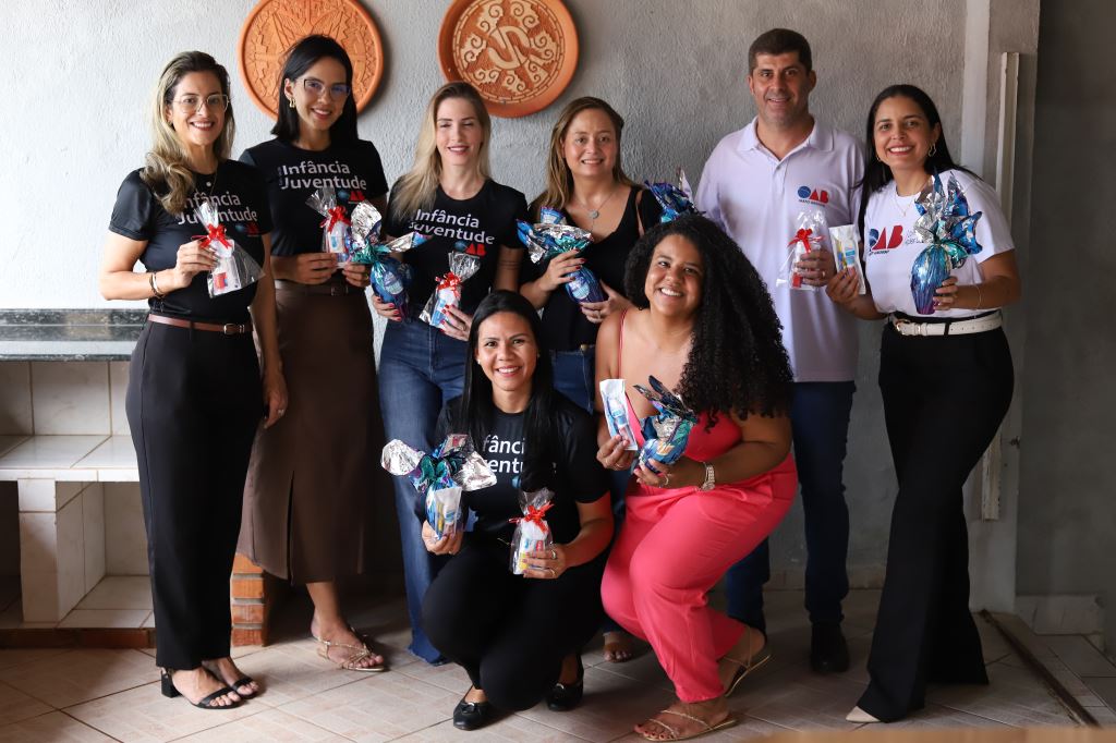 Advocacia leva chocolate e alegria a crianças e adolescentes em unidades de acolhimento | Notícia