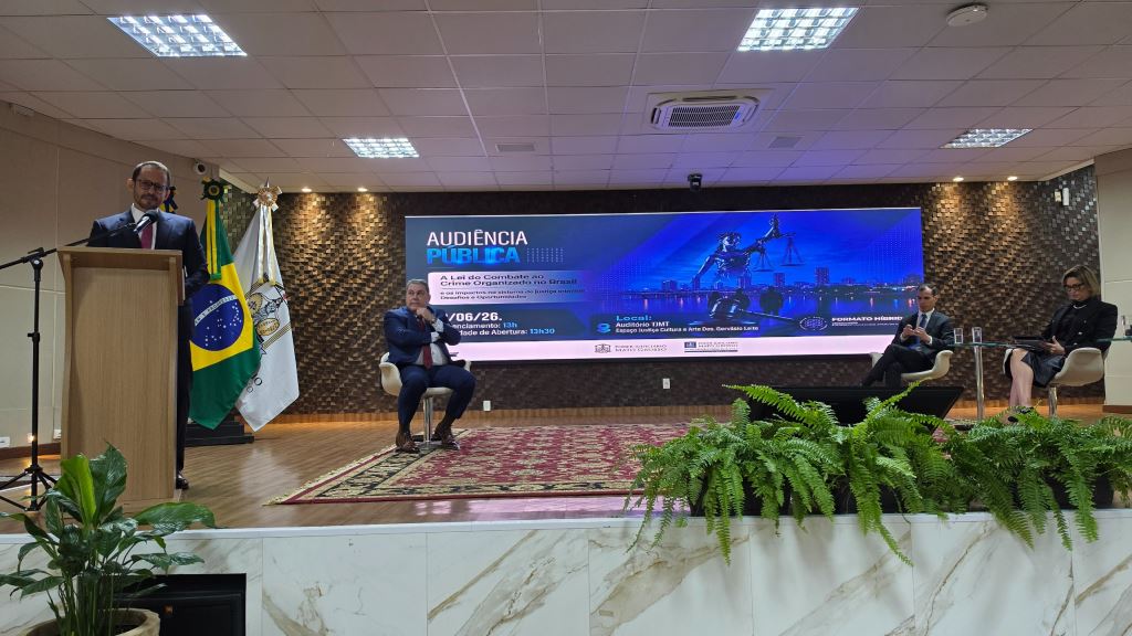 OAB-MT participa de Audiência Pública para debater a Lei do Combate ao Crime Organizado | Notícia